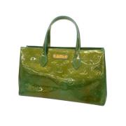 Louis Vuitton Vintage Pre-owned Laeder louis-vuitton-vskor Green, Dam