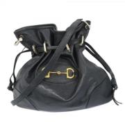 Gucci Vintage Pre-owned Tyg gucci-vskor Black, Dam