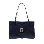 Fendi Vintage Pre-owned Laeder fendi-vskor Blue, Dam