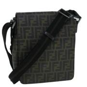 Fendi Vintage Pre-owned Canvas fendi-vskor Black, Dam