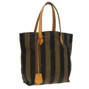 Fendi Vintage Pre-owned Canvas fendi-vskor Brown, Dam