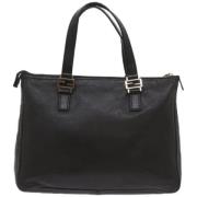 Fendi Vintage Pre-owned Laeder fendi-vskor Black, Dam