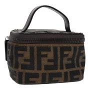 Fendi Vintage Pre-owned Canvas fendi-vskor Brown, Dam