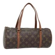 Louis Vuitton Vintage Pre-owned Canvas handvskor Brown, Dam