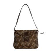 Fendi Vintage Pre-owned Canvas fendi-vskor Brown, Dam