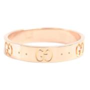 Gucci Vintage Pre-owned Metall ringar Yellow, Dam