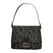 Fendi Vintage Pre-owned Canvas fendi-vskor Gray, Dam