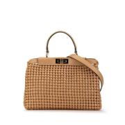 Fendi Vintage Pre-owned Laeder fendi-vskor Beige, Dam