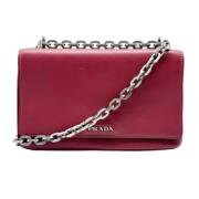 Prada Vintage Pre-owned Laeder prada-vskor Red, Dam