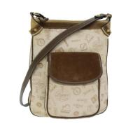 Loewe Pre-owned Pre-owned Canvas axelremsvskor Beige, Dam