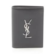 Yves Saint Laurent Vintage Pre-owned Laeder plnbcker Black, Dam