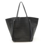 Celine Vintage Pre-owned Laeder totevskor Black, Dam