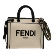 Fendi Vintage Pre-owned Canvas fendi-vskor Beige, Dam