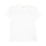 Y-3 Vit Bomull Crew Neck Tee White, Dam