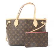 Louis Vuitton Vintage Pre-owned Canvas handvskor Brown, Dam