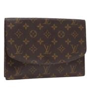 Louis Vuitton Vintage Pre-owned Canvas kuvertvskor Brown, Dam