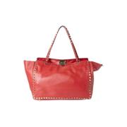 Valentino Vintage Pre-owned Tyg handvskor Red, Dam