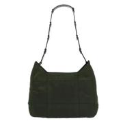 Prada Vintage Pre-owned Tyg prada-vskor Green, Dam