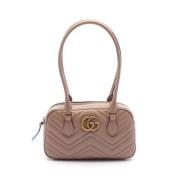 Gucci Vintage Pre-owned Laeder gucci-vskor Beige, Dam