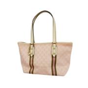 Gucci Vintage Pre-owned Canvas gucci-vskor Pink, Dam