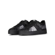 Liu Jo Glitter Sneaker Silvia Highlight Black, Dam