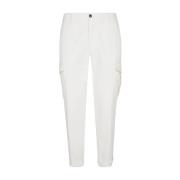 Eleventy Slim Fit Byxor för Män White, Herr