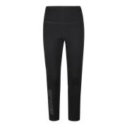 Moncler Stiliga Leggings för Kvinnor Black, Dam