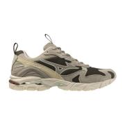 Mizuno Beige Sneakers för en snygg look Multicolor, Herr