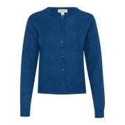 Soaked in Luxury Grund Cardigan Ensign Blue Blue, Dam