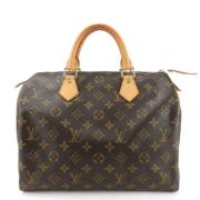 Louis Vuitton Vintage Pre-owned Canvas handvskor Brown, Dam