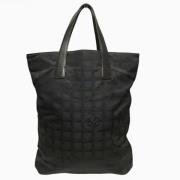 Chanel Vintage Pre-owned Canvas chanel-vskor Black, Dam