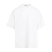 Fear Of God Kräm kortärmad T-shirt för män White, Herr