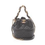 Chanel Vintage Pre-owned Laeder chanel-vskor Black, Dam