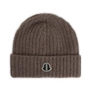 Moncler Ull Kashmir Dust Beanie Black, Unisex