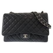 Chanel Vintage Pre-owned Laeder chanel-vskor Black, Dam