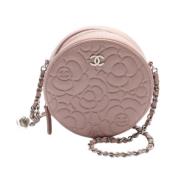 Chanel Vintage Pre-owned Laeder chanel-vskor Pink, Dam