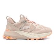 Philippe Model Mesh Trekking Sneakers med Vibram Sole Pink, Dam