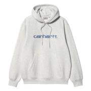 Carhartt Wip Ash Heather/Liberty Huvtröja Gray, Herr