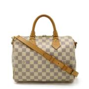 Louis Vuitton Vintage Pre-owned Canvas louis-vuitton-vskor Beige, Dam