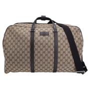 Gucci Vintage Pre-owned Canvas resvskor Beige, Herr