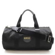 Gucci Vintage Pre-owned Canvas resvskor Black, Dam