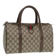 Gucci Vintage Pre-owned Canvas handvskor Beige, Dam