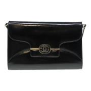 Gucci Vintage Pre-owned Laeder gucci-vskor Black, Dam