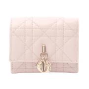 Dior Vintage Pre-owned Laeder plnbcker Pink, Dam