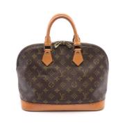 Louis Vuitton Vintage Pre-owned Laeder handvskor Brown, Dam