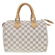 Louis Vuitton Vintage Pre-owned Canvas louis-vuitton-vskor White, Dam