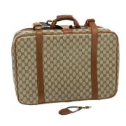 Gucci Vintage Pre-owned Laeder handvskor Beige, Dam