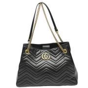 Gucci Vintage Pre-owned Laeder gucci-vskor Black, Dam