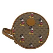 Gucci Vintage Pre-owned Canvas ryggsckar Brown, Dam