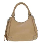 Chanel Vintage Pre-owned Laeder chanel-vskor Beige, Dam